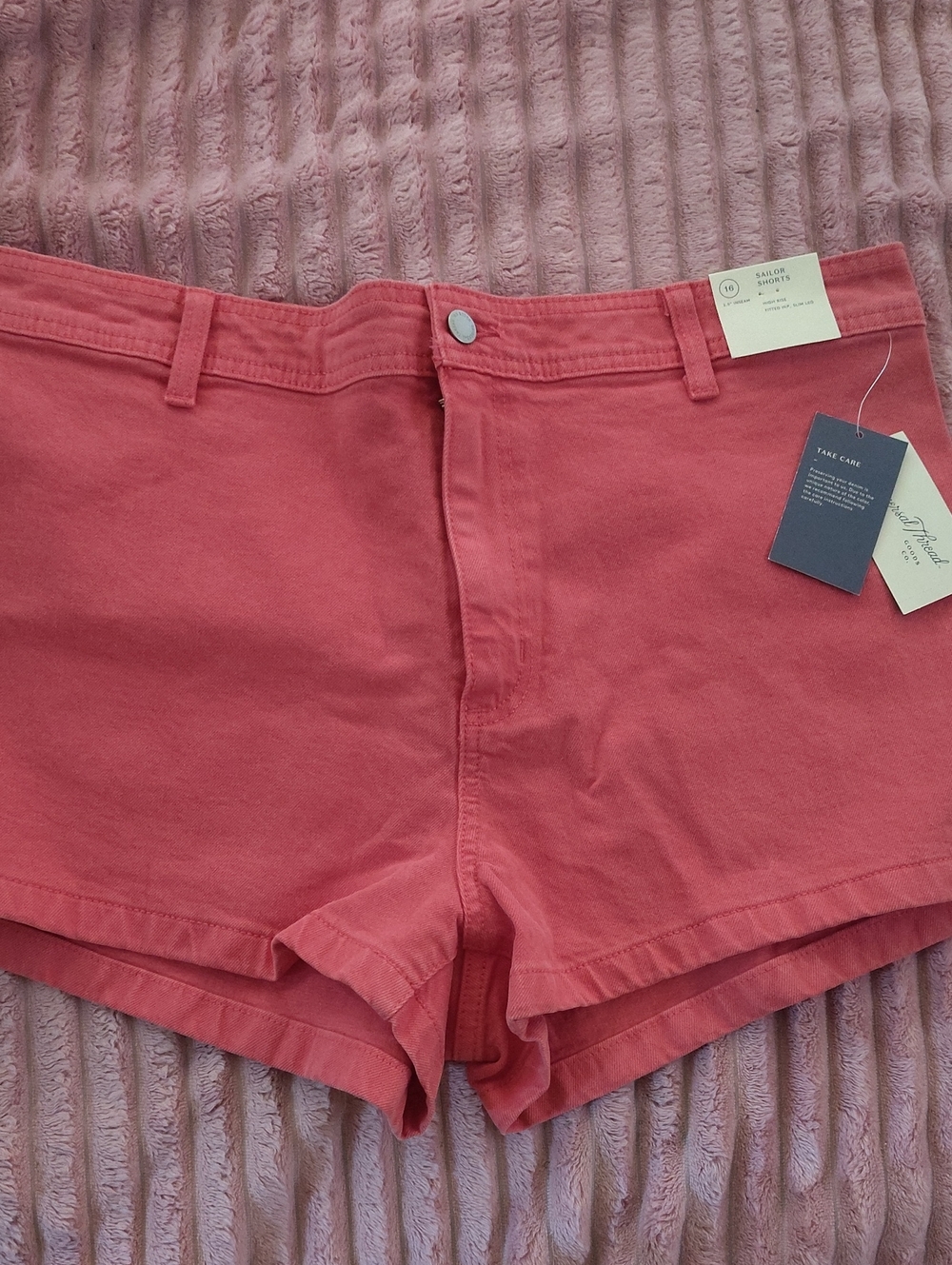 High Rise, Fitted Hip, Slim Leg Sailor Jeans